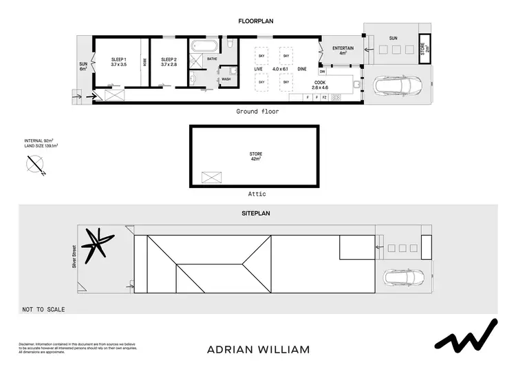 Floorplan of Homely house listing, 26 Silver Street, Marrickville NSW 2204