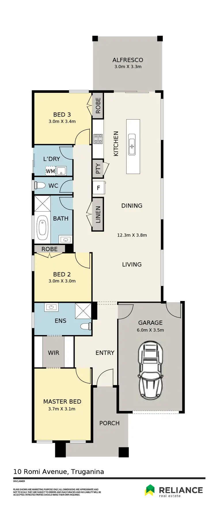 Floorplan of Homely house listing, 10 Romi Avenue, Truganina VIC 3029