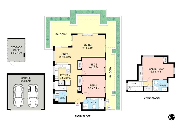 Floorplan of Homely apartment listing, 7/8-10 Bardwell Road, Mosman NSW 2088