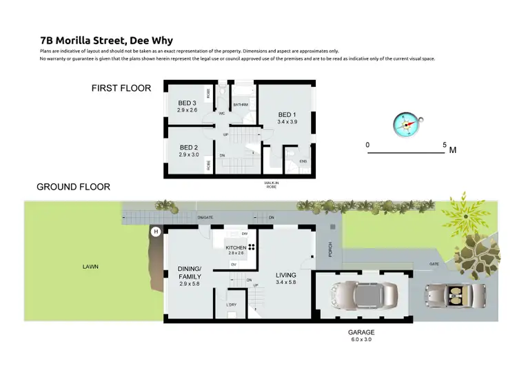 Floorplan of Homely townhouse listing, 7b Moorilla Street, Dee Why NSW 2099