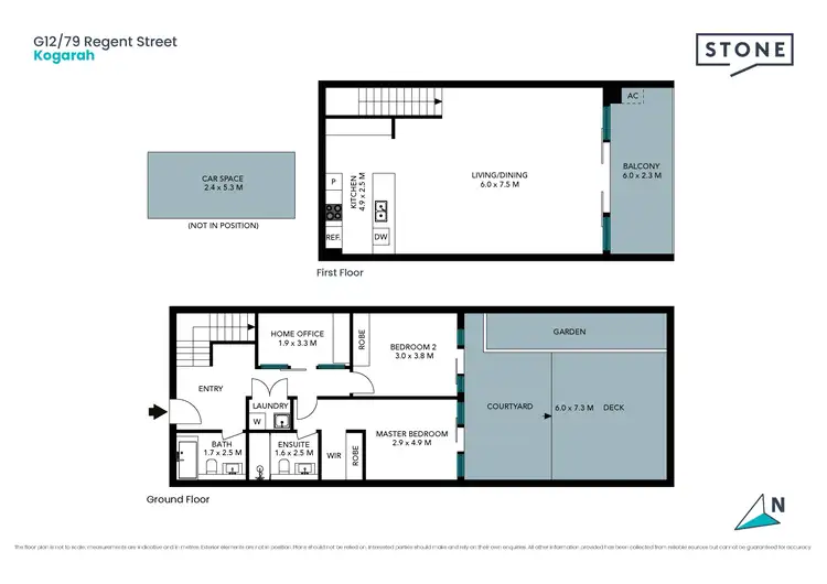 Floorplan of Homely unit listing, G12/79 Regent Street, Kogarah NSW 2217