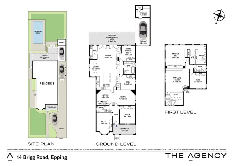 Floorplan of Homely house listing, 14 Brigg Road, Epping NSW 2121