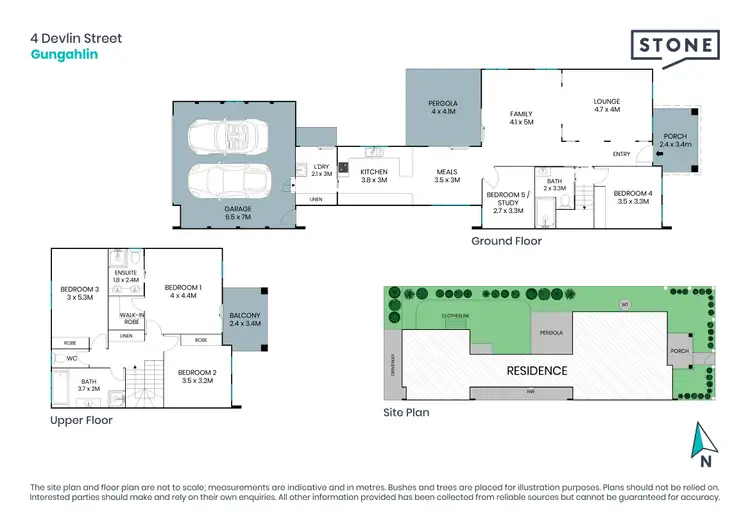 Floorplan of Homely house listing, 4 Devlin Street, Gungahlin ACT 2912