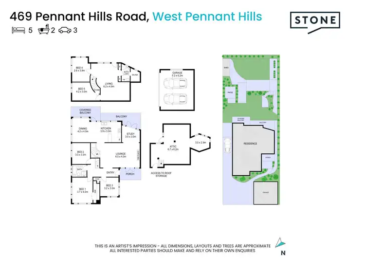 Floorplan of Homely house listing, 469 Pennant Hills Road, West Pennant Hills NSW 2125