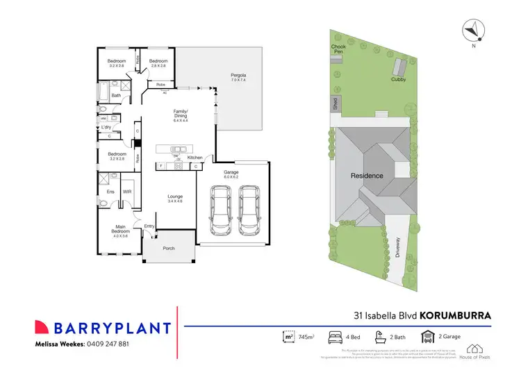 Floorplan of Homely house listing, 31 Isabella Boulevard, Korumburra VIC 3950