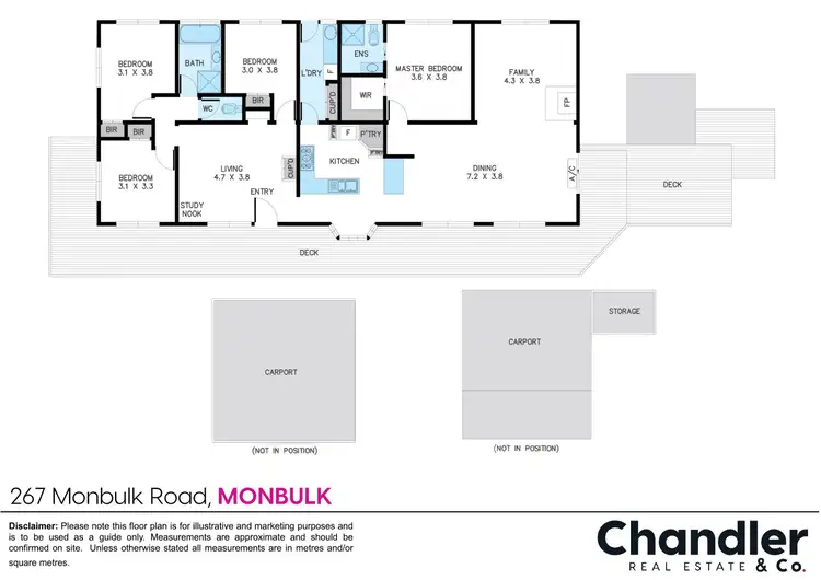 Floorplan of Homely house listing, 267 Monbulk Road, Monbulk VIC 3793