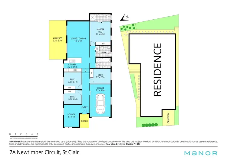 Floorplan of Homely house listing, 7A Newtimber Circuit, St Clair NSW 2759
