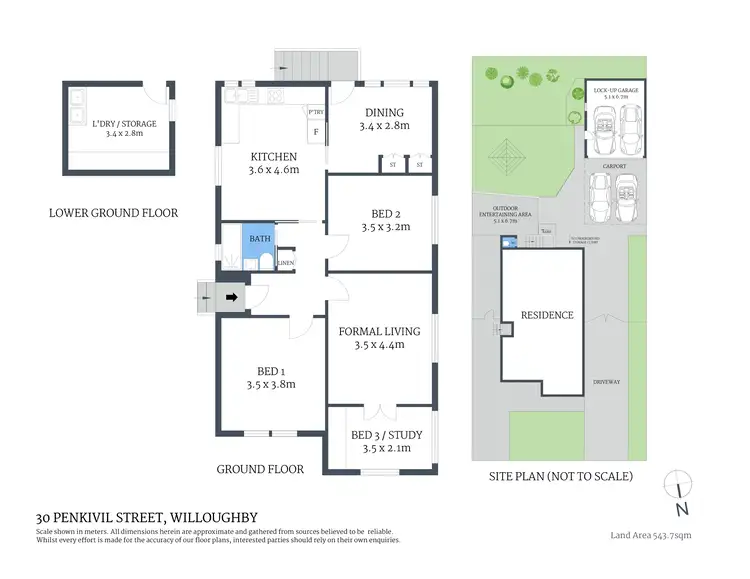 Floorplan of Homely house listing, 30 Penkivil Street, Willoughby NSW 2068