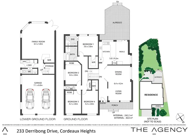 Floorplan of Homely house listing, 233 Derribong Drive, Cordeaux Heights NSW 2526