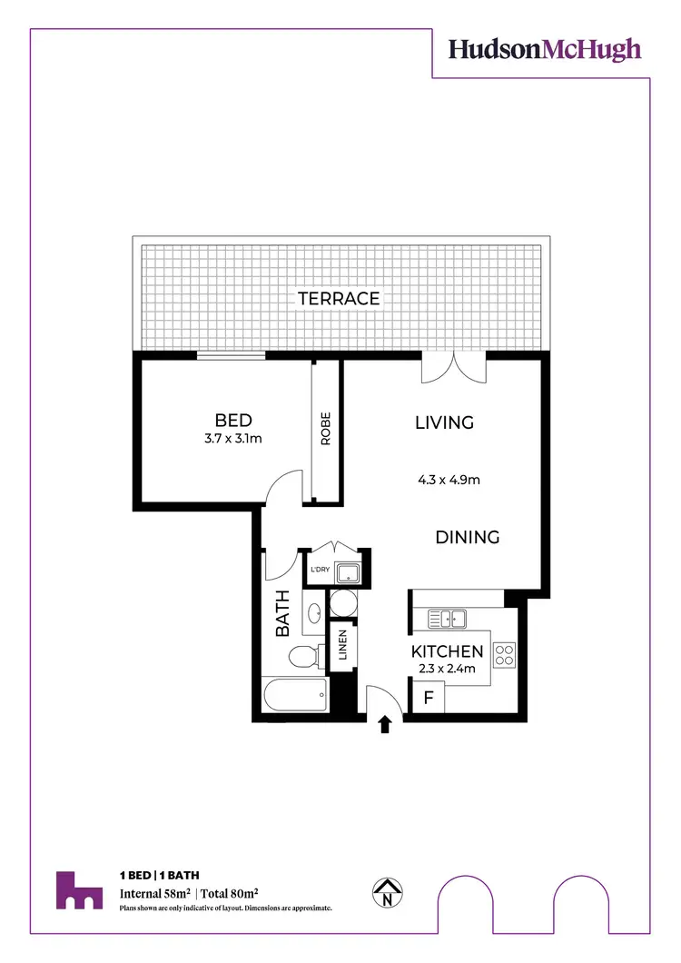 Floorplan of Homely apartment listing, 127/23 Norton Street, Leichhardt NSW 2040