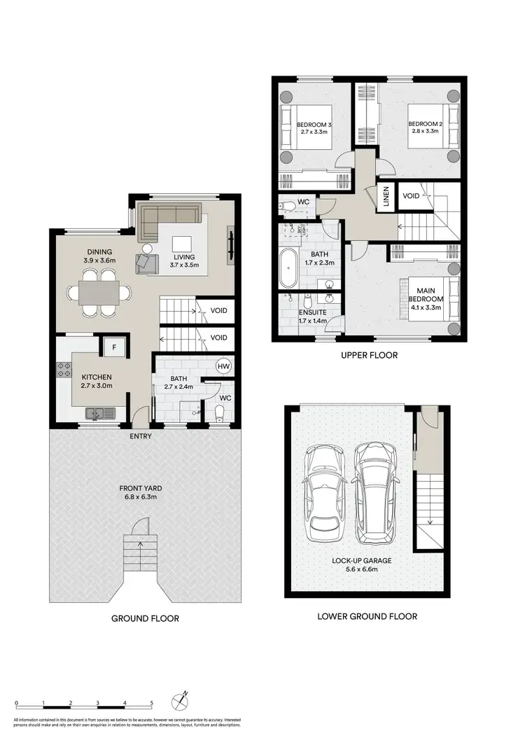 Floorplan of Homely townhouse listing, 4/85 Croydon Street, Lakemba NSW 2195