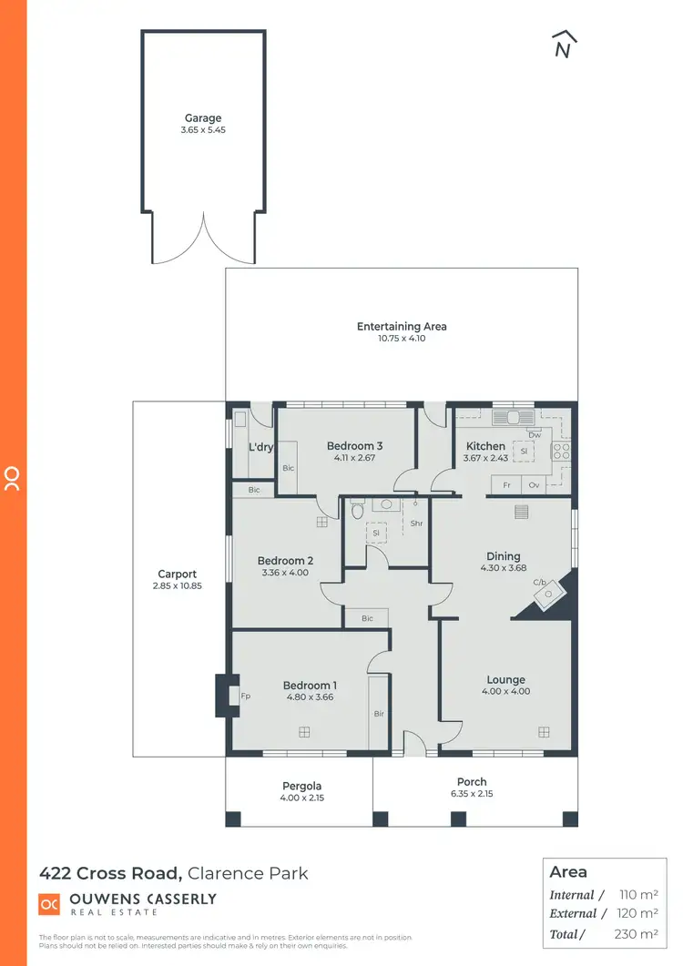 Floorplan of Homely house listing, 422 Cross Road, Clarence Park SA 5034