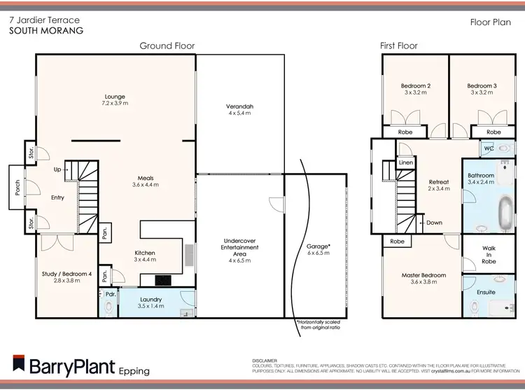 Floorplan of Homely house listing, 7 Jardier Terrace, South Morang VIC 3752