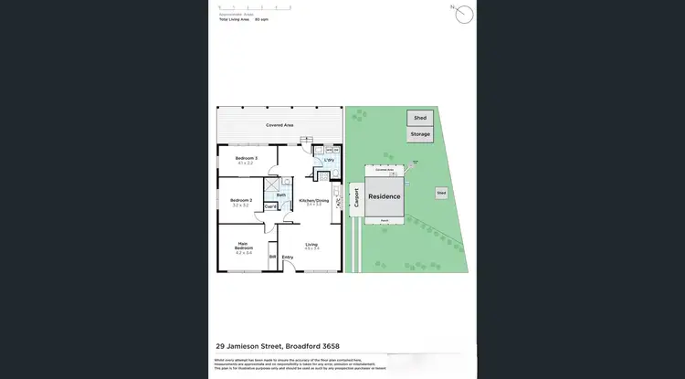 Floorplan of Homely house listing, 29 Jamieson Street, Broadford VIC 3658
