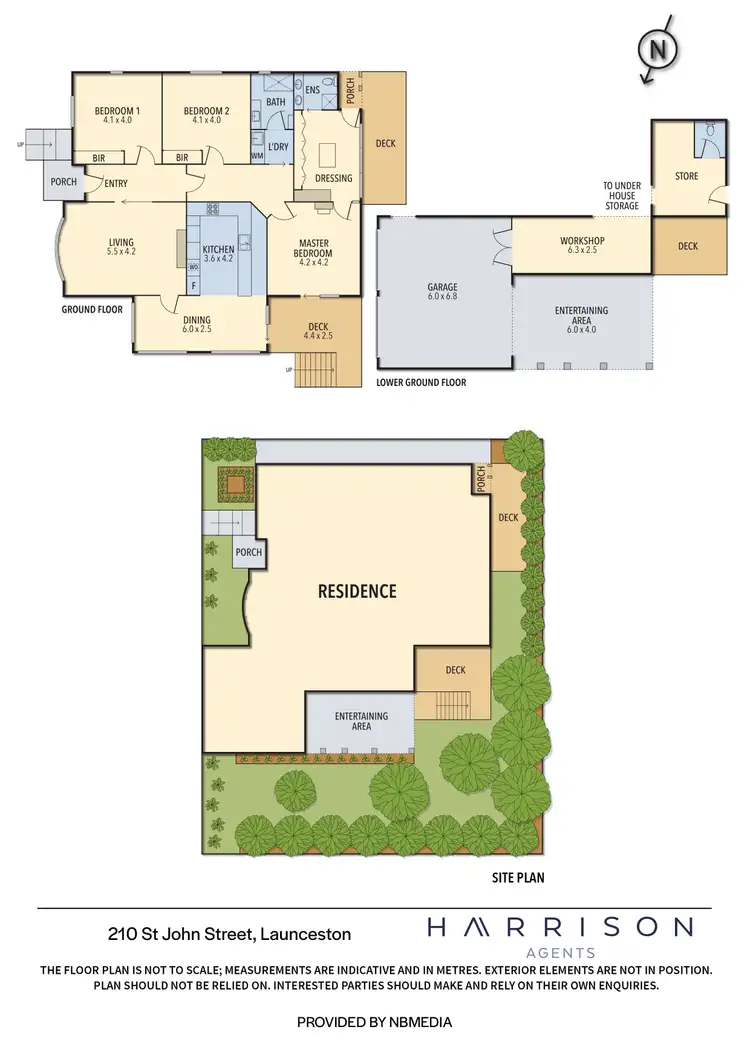 Floorplan of Homely house listing, 210 St John Street, Launceston TAS 7250