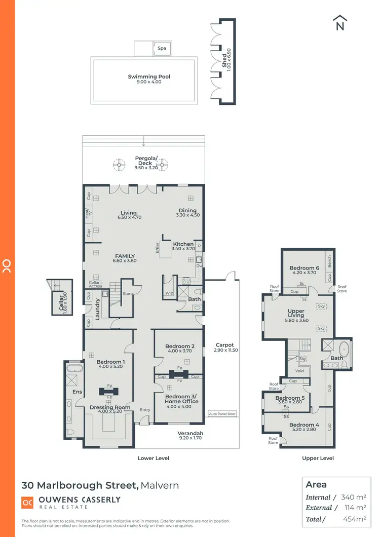 Floorplan of Homely house listing, 30 Marlborough Street, Malvern SA 5061