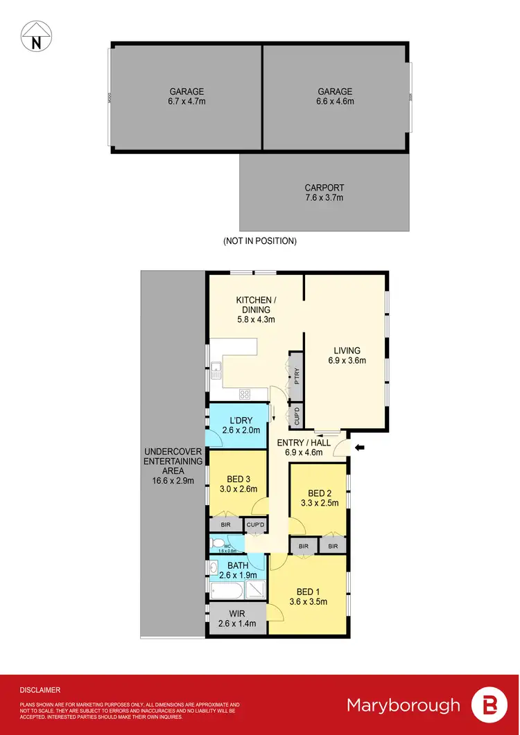 Floorplan of Homely house listing, 287 Timor Road, Bowenvale VIC 3465