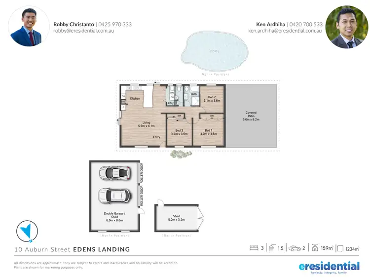 Floorplan of Homely house listing, 10 Auburn Street, Edens Landing QLD 4207