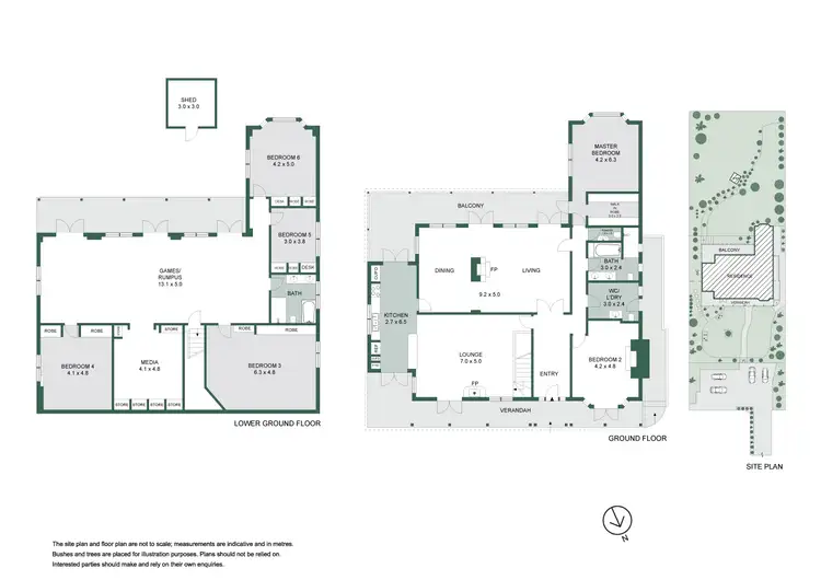 Floorplan of Homely house listing, 52 Kingslangley Road, Greenwich NSW 2065