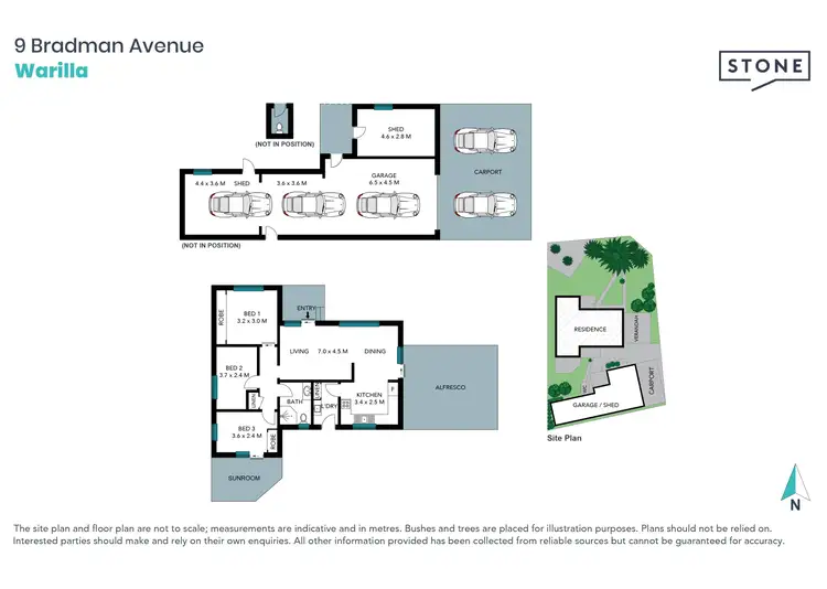 Floorplan of Homely house listing, 9 Bradman Avenue, Warilla NSW 2528