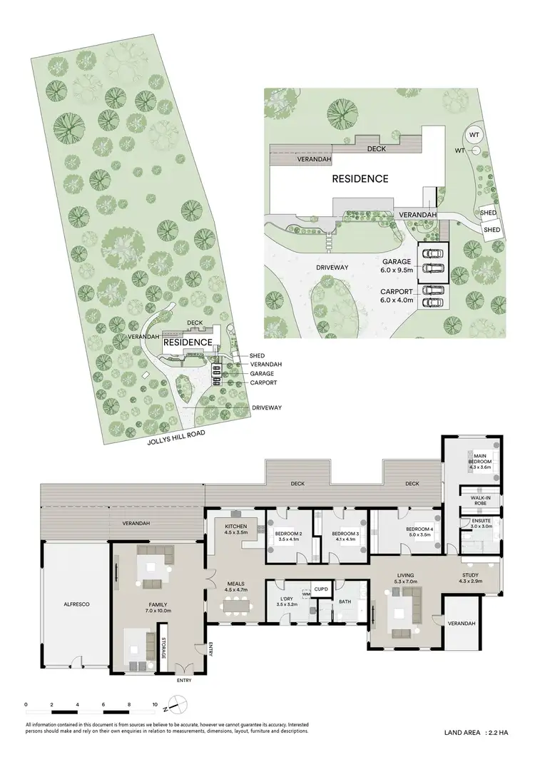 Floorplan of Homely house listing, 131 Jollys Hill Road, Smythes Creek VIC 3351