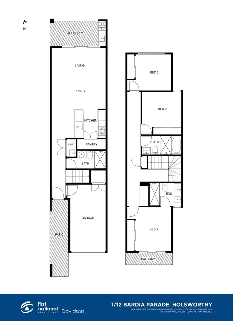 Floorplan of Homely house listing, 1/12-14 Bardia Parade, Holsworthy NSW 2173
