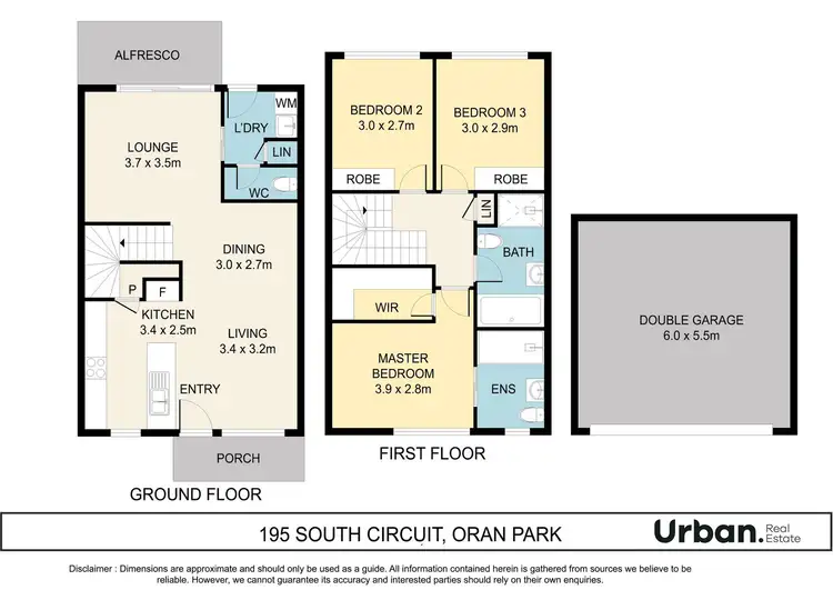 Floorplan of Homely house listing, 195 South Circuit, Oran Park NSW 2570