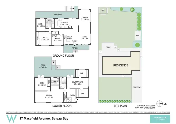 Floorplan of Homely house listing, 17 Masefield Avenue, Bateau Bay NSW 2261