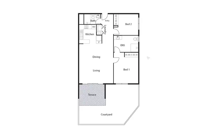 Floorplan of Homely apartment listing, 7/18 Devonport Street, Lyons ACT 2606