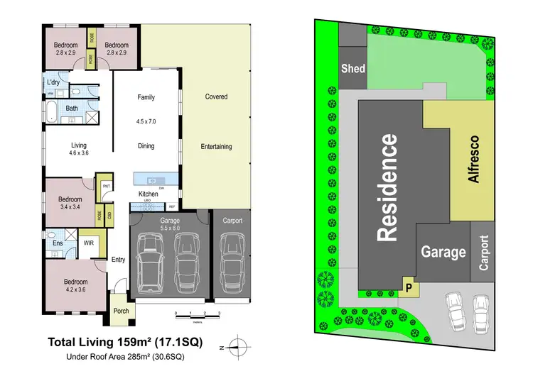 Floorplan of Homely house listing, 24 Skipton Street, Drouin VIC 3818