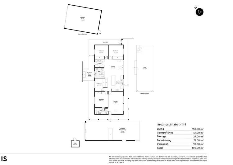 Floorplan of Homely rural property listing, 28 Ferrier Drive, Waitpinga SA 5211