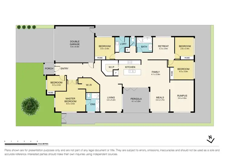 Floorplan of Homely house listing, 35 Flinders Park Drive, Officer VIC 3809