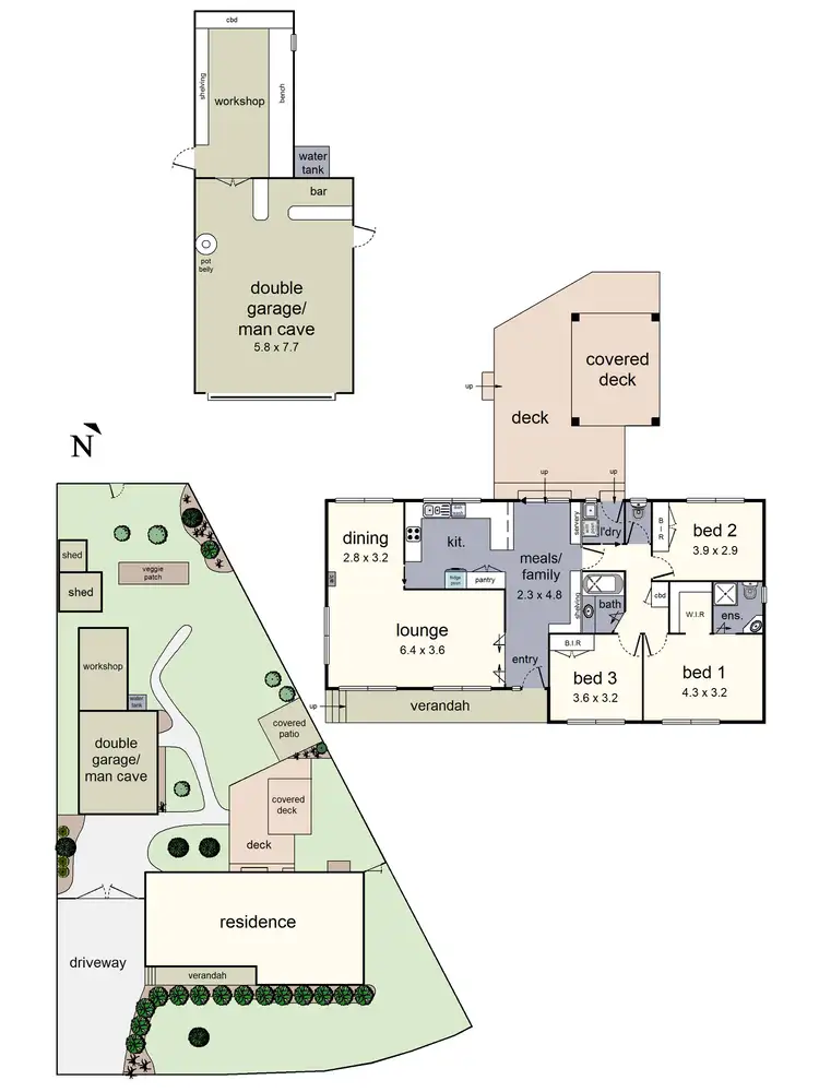 Floorplan of Homely house listing, 49 Welten Drive, Coldstream VIC 3770