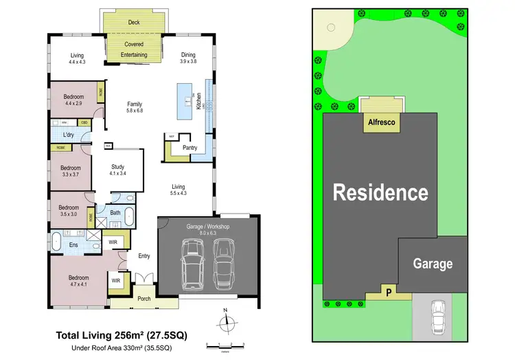 Floorplan of Homely house listing, 133 Mills Road, Warragul VIC 3820