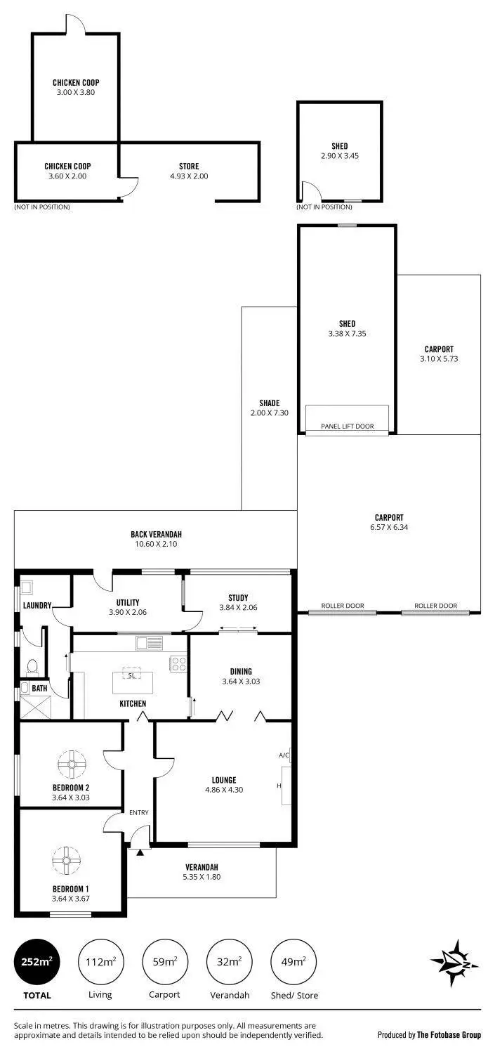 Floorplan of Homely house listing, 18 Markham Avenue, Enfield SA 5085