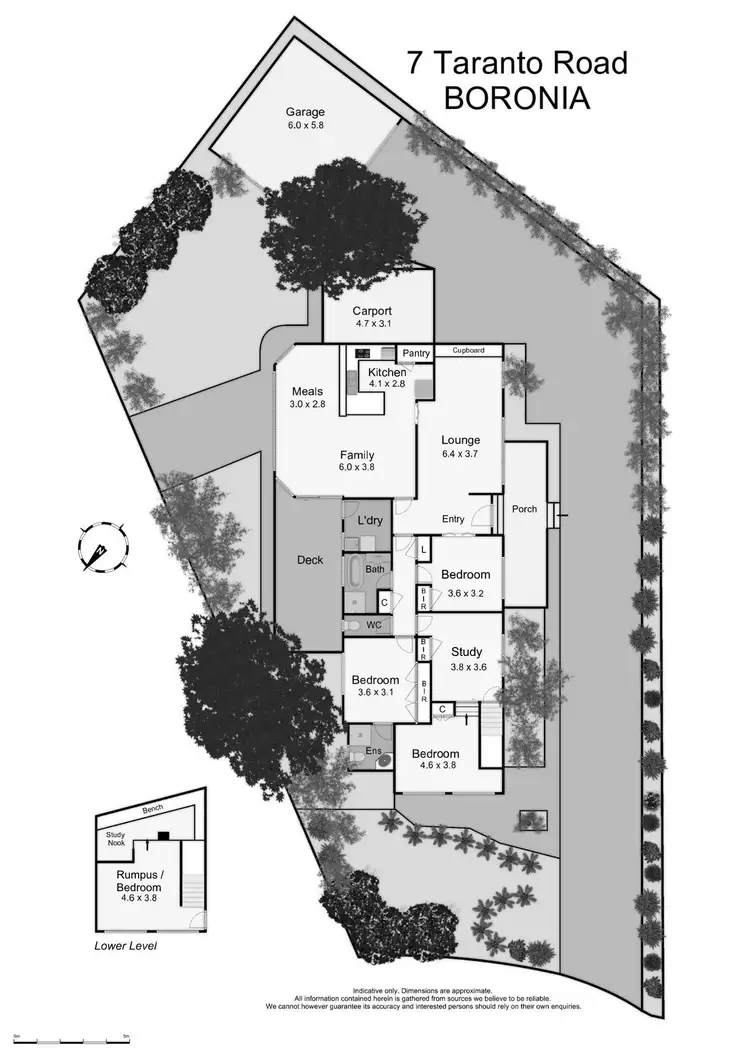 Floorplan of Homely house listing, 7 Taranto Court, Boronia VIC 3155