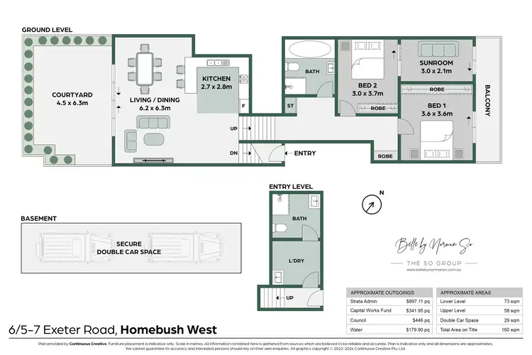Floorplan of Homely apartment listing, 6/5-7 Exeter Road, Homebush West NSW 2140