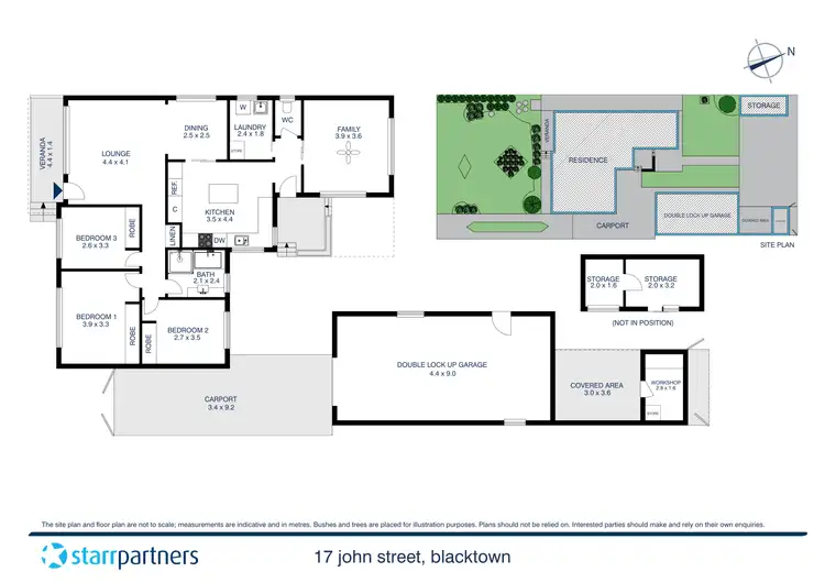 Floorplan of Homely house listing, 17 John Street, Blacktown NSW 2148