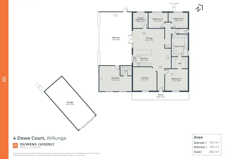 Floorplan of Homely house listing, 4 Dawe Court, Willunga SA 5172