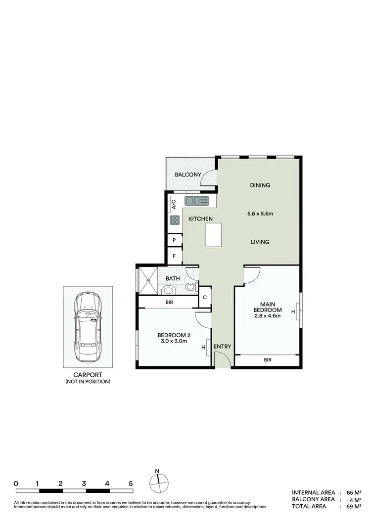 Floorplan of Homely apartment listing, 11/7 Cardigan Street, St Kilda East VIC 3183