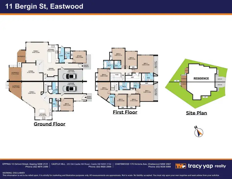 Floorplan of Homely land listing, 11 Bergin Street, Eastwood NSW 2122