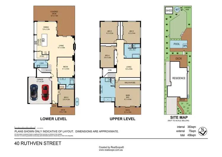 Floorplan of Homely house listing, 40 Ruthven Street, Corinda QLD 4075