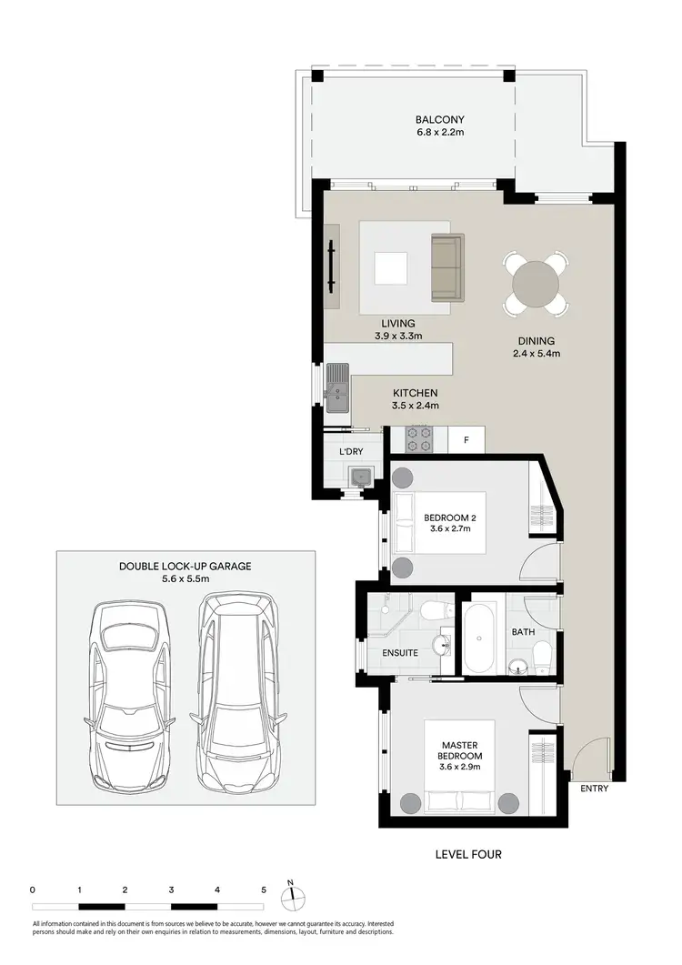 Floorplan of Homely apartment listing, 10/204-206 Old South Head Road, Bellevue Hill NSW 2023