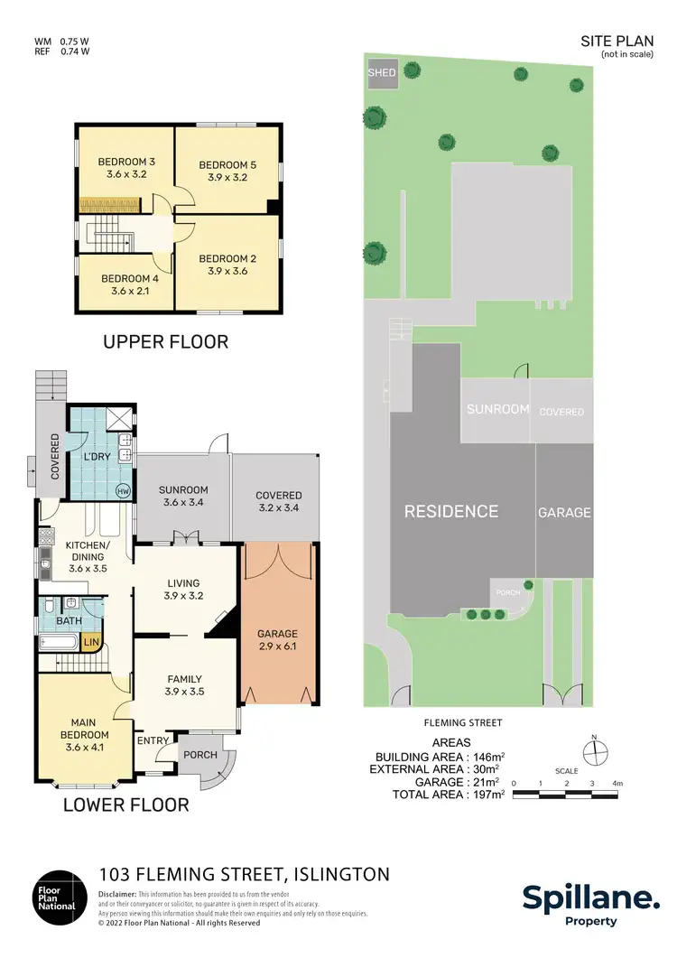 Floorplan of Homely house listing, 103 Fleming Street, Islington NSW 2296
