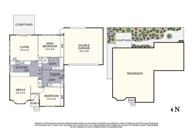 Floorplan of Homely unit listing, 2/39 Exeter Road, Croydon North VIC 3136