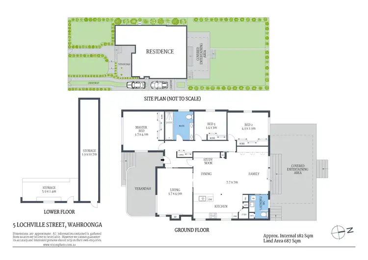 Floorplan of Homely house listing, 5 Lochville Street, Wahroonga NSW 2076