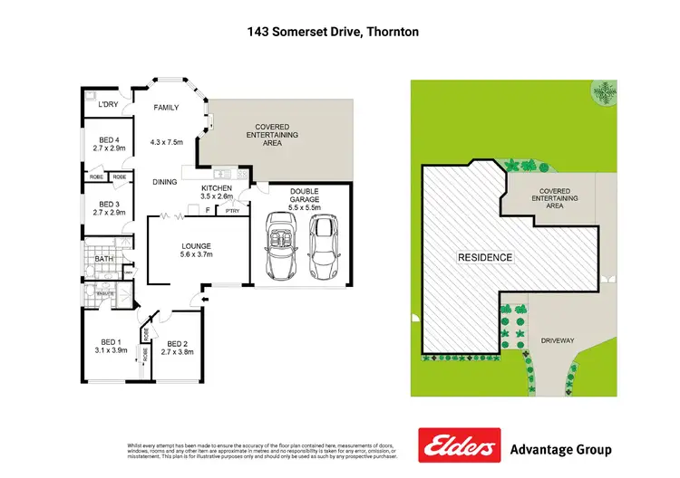 Floorplan of Homely house listing, 143 Somerset Drive, Thornton NSW 2322