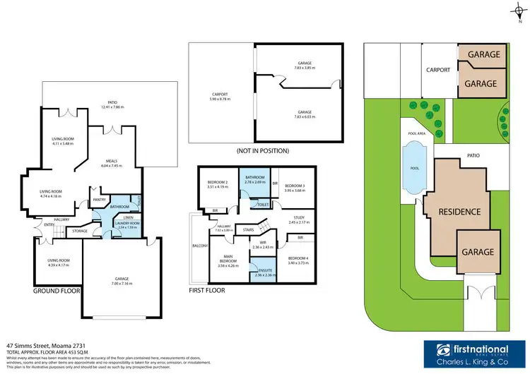 Floorplan of Homely house listing, 47 Simms Street, Moama NSW 2731
