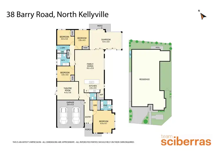 Floorplan of Homely house listing, 38 Barry Road, North Kellyville NSW 2155