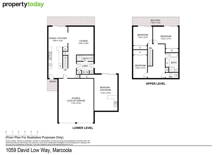 Floorplan of Homely house listing, 1059 David Low Way, Marcoola QLD 4564